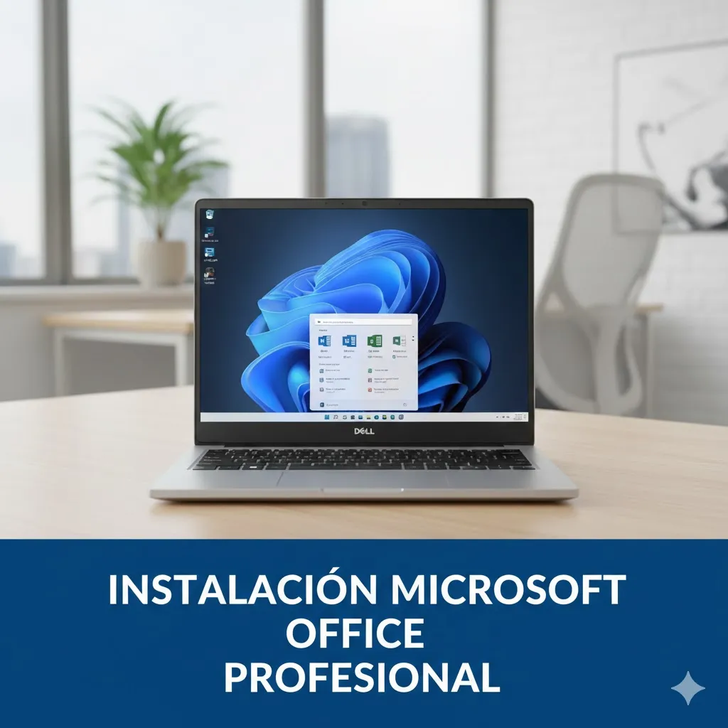 Instalación Profesional de Microsoft Office (Versión Completa) - Soporte Técnico