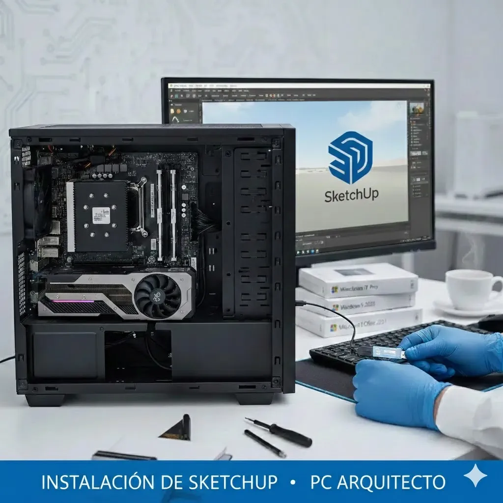 Instalación y Configuración Profesional de SketchUp