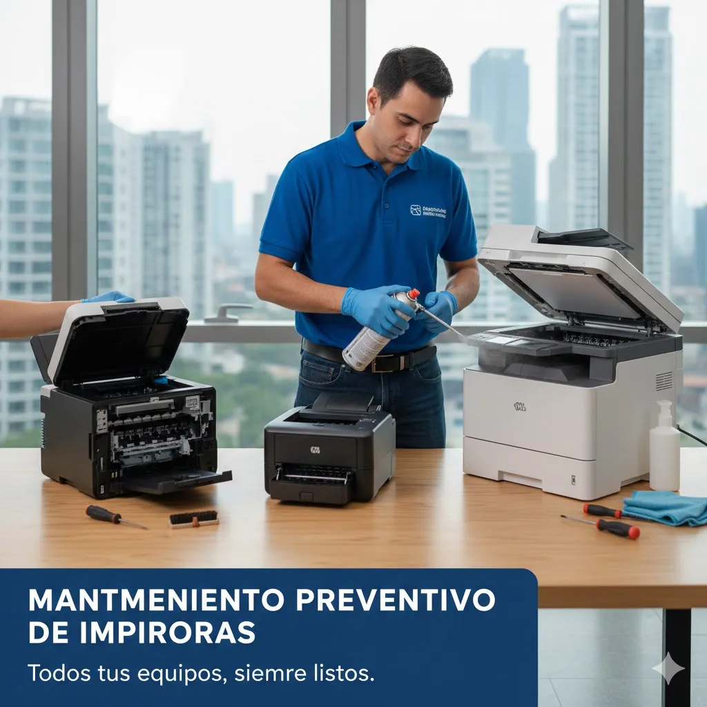 Mantenimiento Preventivo de Impresoras de Laser